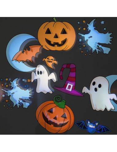 Projektor rzutnik led wymienne klisze święta halloween