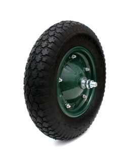 Koło do taczki wózka ogrodowego pompowane 38cm 4pr 4.00-8