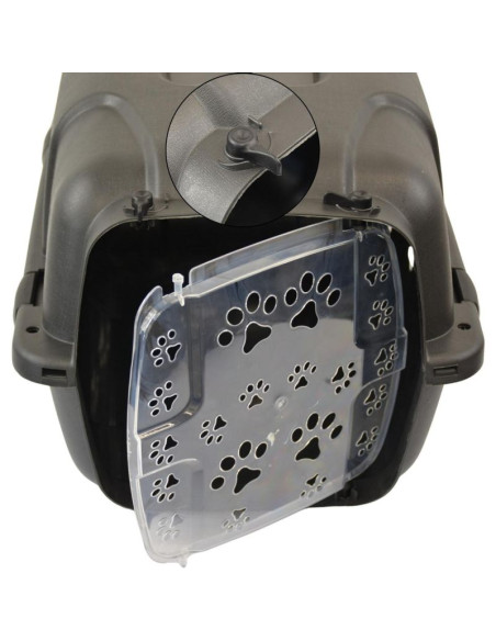 Transporter dla zwierzaka 48x32x30cm - czarny