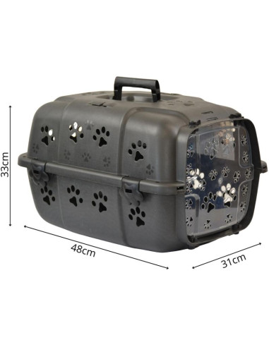 Transporter dla zwierzaka 48x32x30cm - czarny