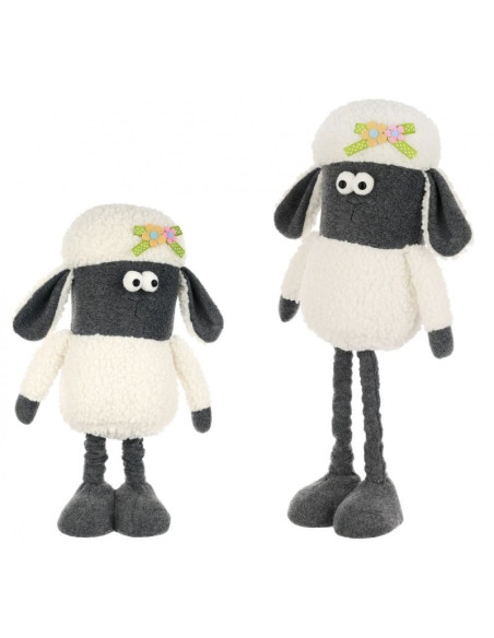 Owieczka na telskopach 35-50cm dekoracja wiosenna