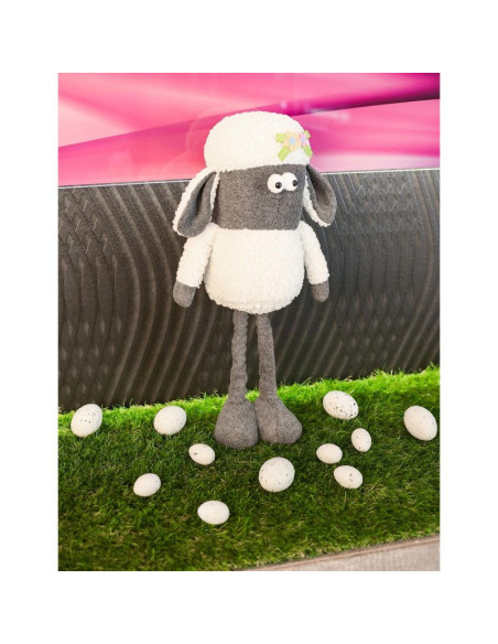 Owieczka na telskopach 35-50cm dekoracja wiosenna