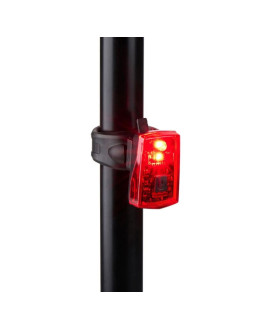 Lampka rowerowa na tył led usb - c z funkcją stop certyfikat dunlop 2