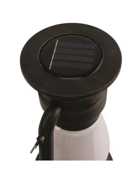 Lampa solarna retro tańczące płomyki 54 led smd