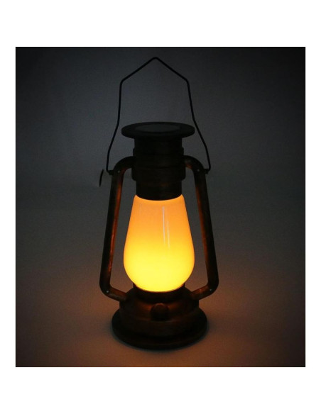 Lampa solarna retro tańczące płomyki 54 led smd