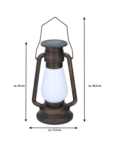 Lampa solarna retro tańczące płomyki 54 led smd