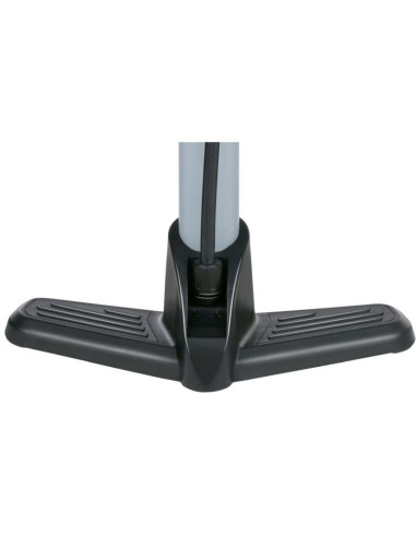 Pompka warsztatowo rowerowa dunlop 140 psi (9.6bar) szary