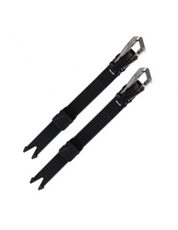 Metalowe klamry z paskiem tempish