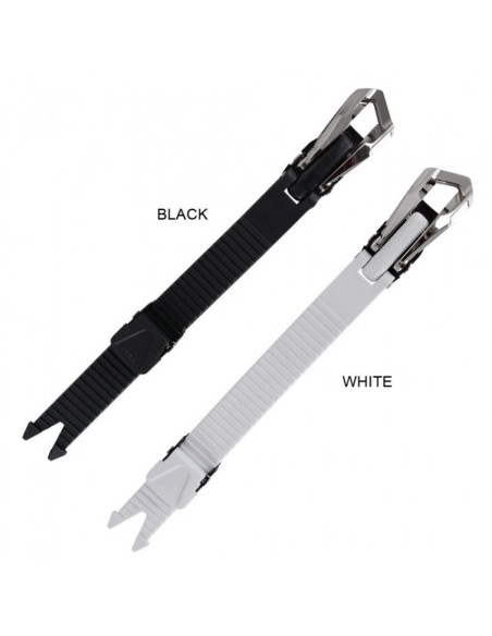 Metalowe klamry z paskiem tempish