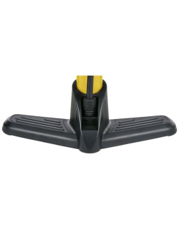 Pompka warsztatowo rowerowa dunlop 174 psi (12bar) żółta 2
