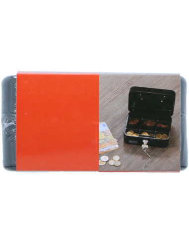 Kasetka metalowa na pieniądze dokumenty 15x8x11,8 cm black + decker