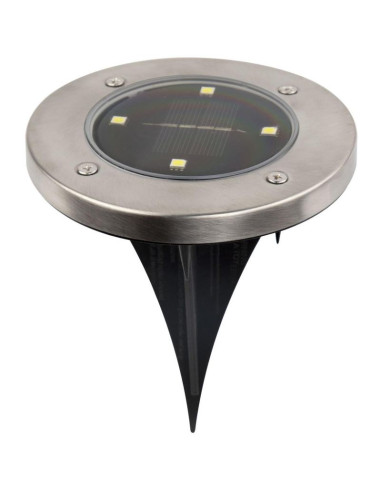 Lampa solarna 4 led smd do wbicia w podłoże kpl.4szt