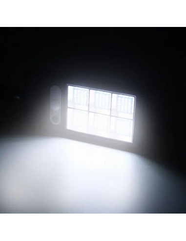 Lampa uliczna latarnia solarna 120led + pilot czujnik ruchu i zmierzchu