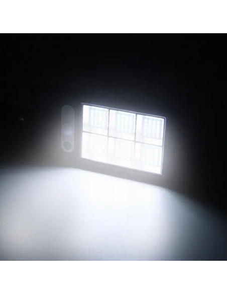 Lampa uliczna latarnia solarna 120led + pilot czujnik ruchu i zmierzchu