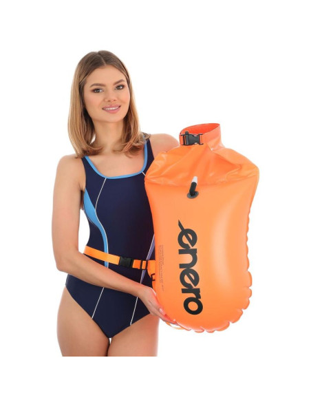 Dmuchana bojka asekuracyjna sucha kieszeń 2w1 enero 69x37,5cm