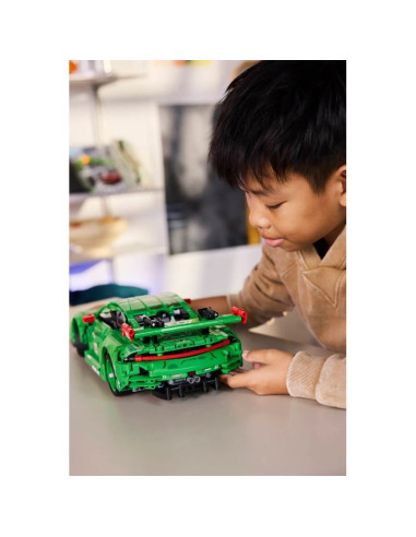 Lego technic 42224 porsche 911 gt3 r ao rexy racing car