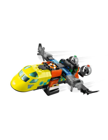 Lego city 60505 samolot, wóz serwisowy i poduszkowiec