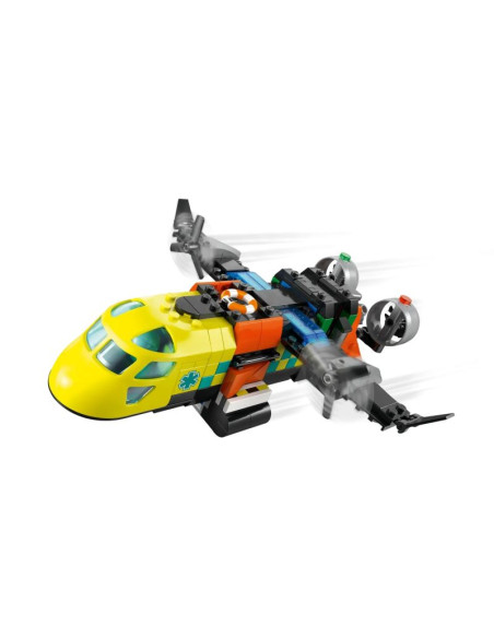 Lego city 60505 samolot, wóz serwisowy i poduszkowiec