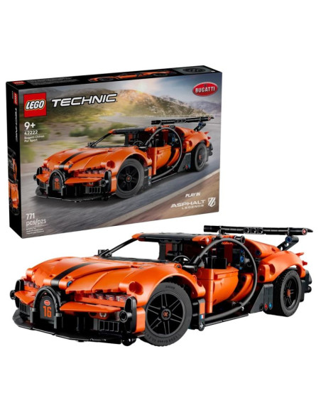 Lego technic 42222 bugatti chiron pur sport hyper car