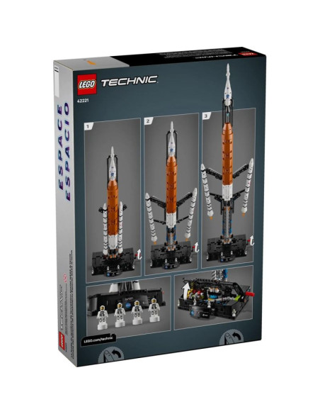 Lego technic 42221 rakieta nasa artemis