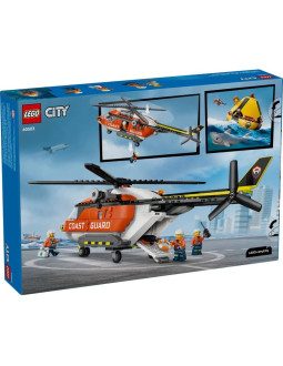 Lego city 60503 helikopter straży przybrzeżnej 2