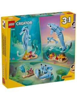 Lego creator 31385 zwierzęta morskie: piękne delfiny 2