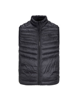 Jack&jones męski bezrękawnik jjesprint bodywarmer collar noos 12258457 black/solid 2