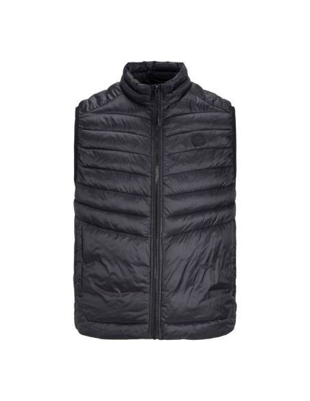 Jack&jones męski bezrękawnik jjesprint bodywarmer collar noos 12258457 black/solid