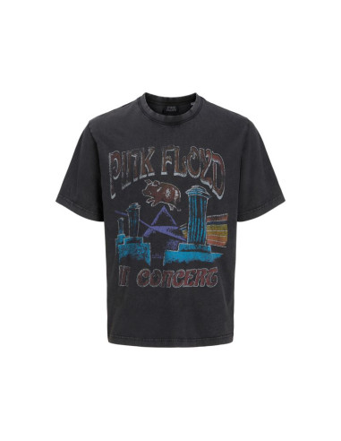 Jack&jones t-shirt pink floyd tee ss c.n. styd 12290792 black