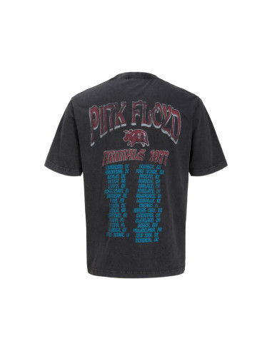 Jack&jones t-shirt pink floyd tee ss c.n. styd 12290792 black