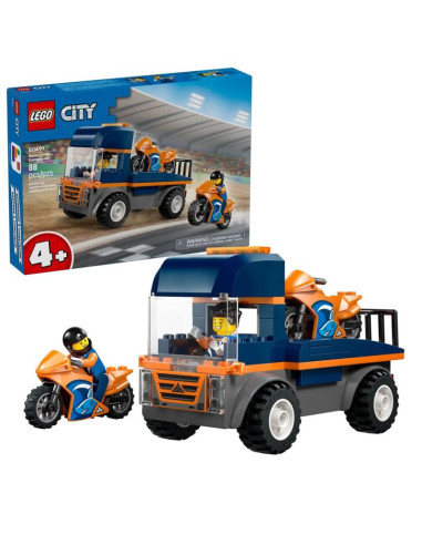 Lego city 60491 transporter motocykli