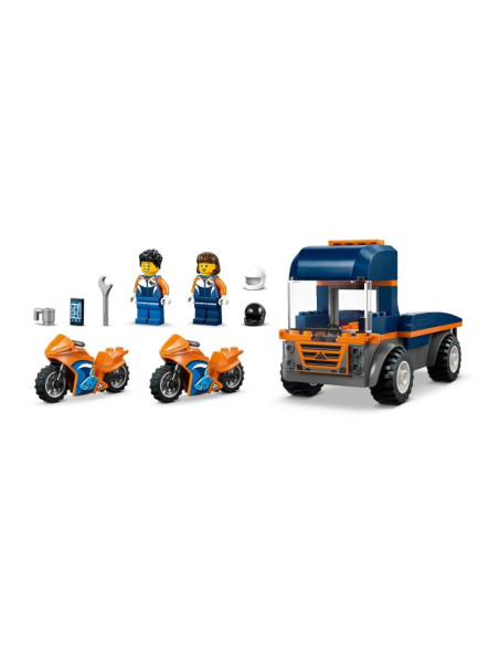 Lego city 60491 transporter motocykli