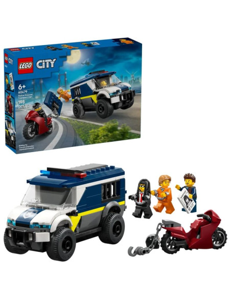 Lego city 60479 policyjna furgonetka do transportu więźniów