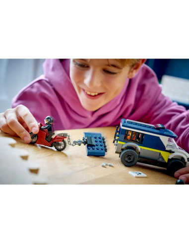 Lego city 60479 policyjna furgonetka do transportu więźniów