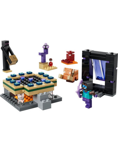 Lego minecraft 21584 podróż przez portal do netheru i endu