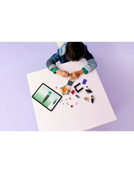 Lego minecraft 21584 podróż przez portal do netheru i endu