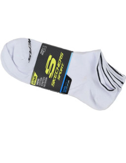 Skechers 6pk terry no show s115055-wht białe 41-46