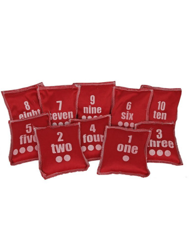 Woreczki do zabawy numery 1-10