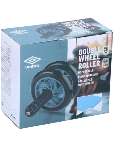 Wałek kółko rehabilitacyjne podwójne umbro niebieski
