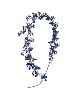 Girlanda z owoców jarzębiny granatowej 160cm