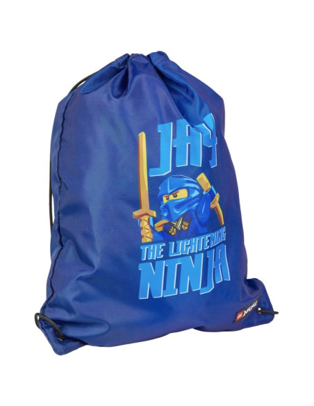 Lego ninjago drawstring bag 20286-2512 niebieskie one size