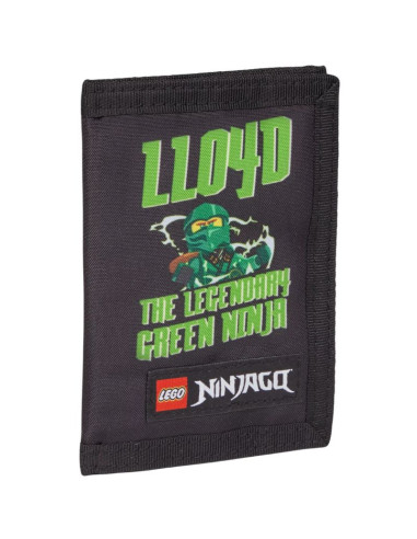 Lego ninjago wallet 20288-2508 czarne one size