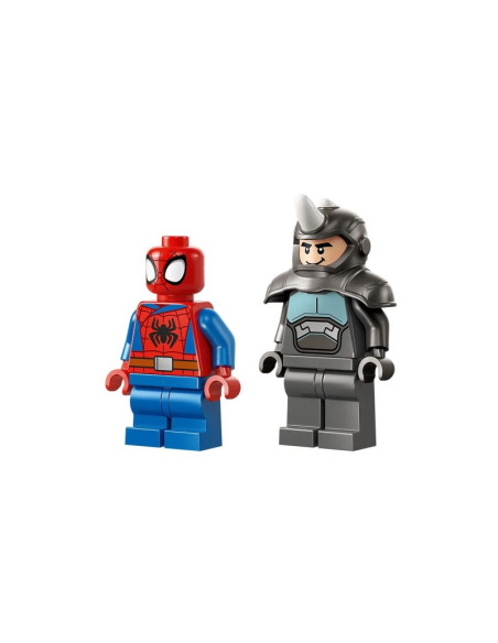 Lego marvel spiderman 11206 spidey na motocyklu vs. rhino