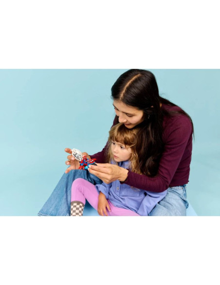 Lego marvel spiderman 11206 spidey na motocyklu vs. rhino