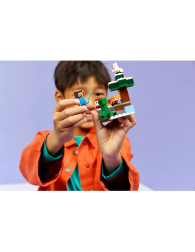 Lego minecraft 21583 przygoda steve’a w tajdze