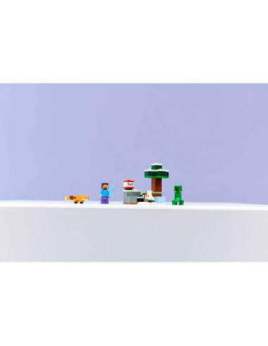 Lego minecraft 21583 przygoda steve’a w tajdze