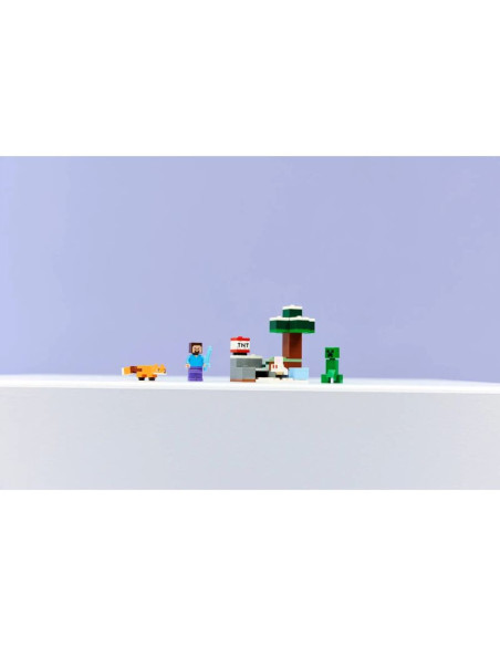 Lego minecraft 21583 przygoda steve’a w tajdze