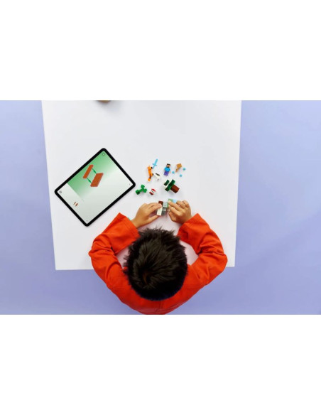 Lego minecraft 21583 przygoda steve’a w tajdze