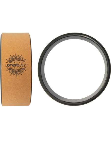 Korkowe koło do ćwiczeń jogi 33x13cm enero fit