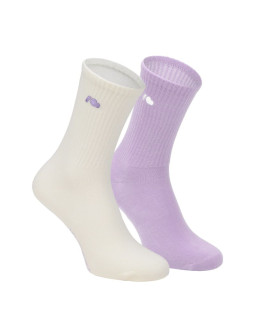 Kubota 2-pak skarpet cloud fioletowy k25ss-300-001-10-2